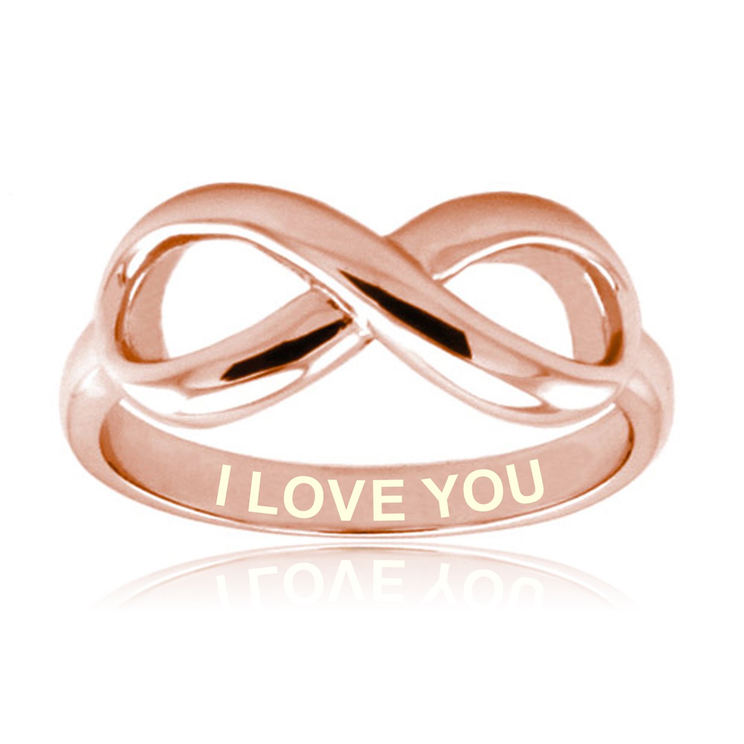 Rose Gold Sterling Silver 