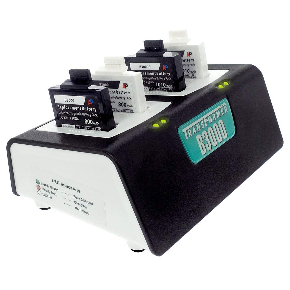 Artisan Power 4-Bay USB-C Battery Charger for Vocera B3000 - Fast Charging Station with LED Indicators | Compatible with Battery Models 230-01977, 230-01980, 230-02020, 230-02021 | Perfect for Healthcare, Hospitality & Industrial Communication Devices