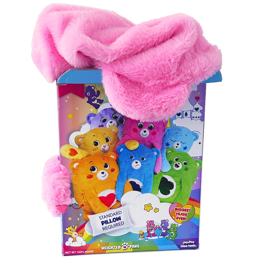 Care Bears Cheer Bear Happy Nappers Plush Pillow - Soft Cuddly Stuffed Animal for Kids | Perfect for Nap Time, Bedtime & Playtime