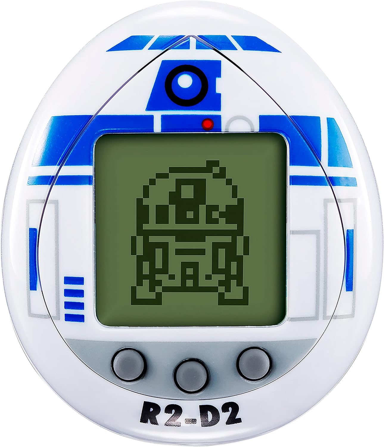 Star Wars R2-D2 Tamagotchi Virtual Pet - Classic White Electronic Toy for Kids & Collectors | Perfect Gift for Star Wars Fans & Retro Gaming Enthusiasts
