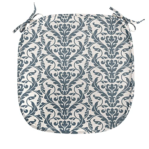 Ivory and Slate Blue