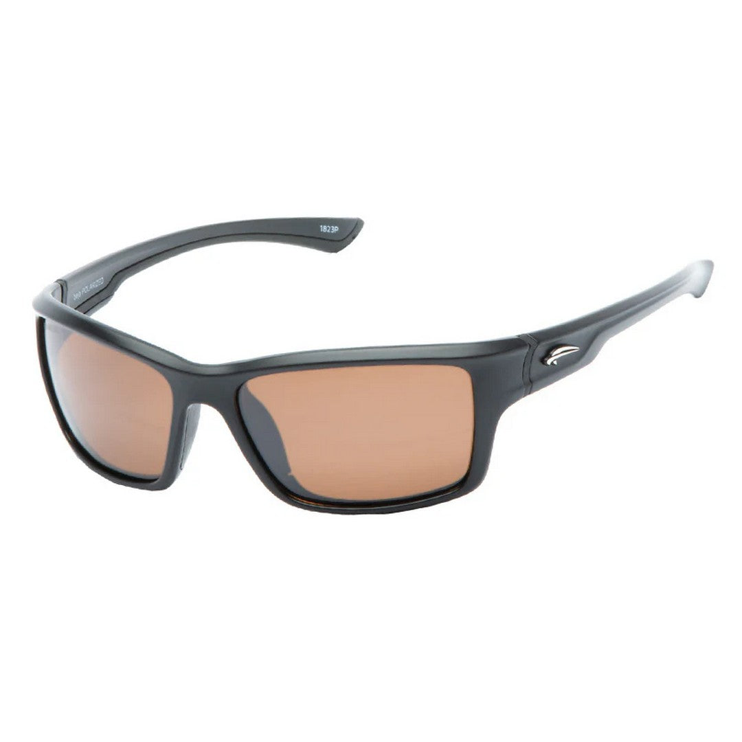 Red Wraparound Polarized Sports Sunglasses - UV Protection & Anti-Glare for Running, Cycling & Outdoor Activities