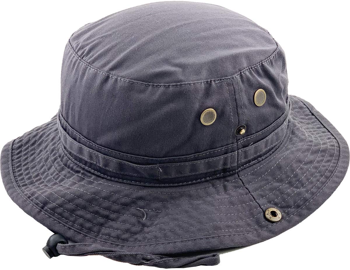 KB-BUCKET2 Boonie Bucket Hat for Men & Women - Sun Protection Outdoor Cap for Fishing, Hiking, Camping & Beach Activities - UPF 50+ Wide Brim Safari Hat