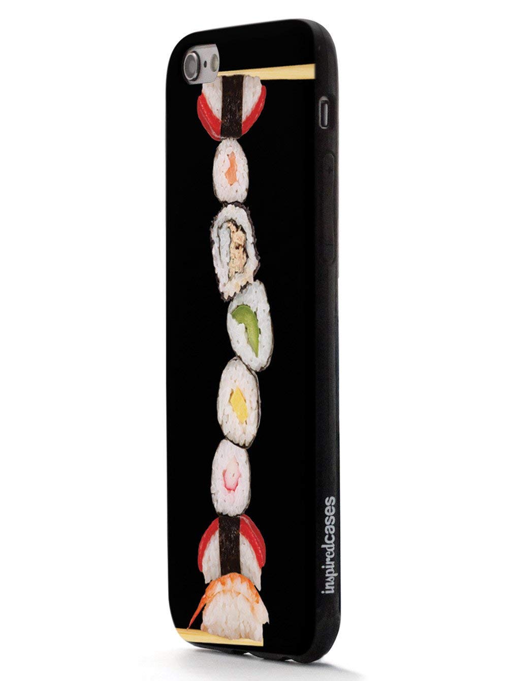 3D Textured Protective Phone Case Compatible with iPhone XR - Sushi Lover Design - Shockproof & Slim Cover for Apple iPhone XR - Perfect for Everyday Use, Travel & Work