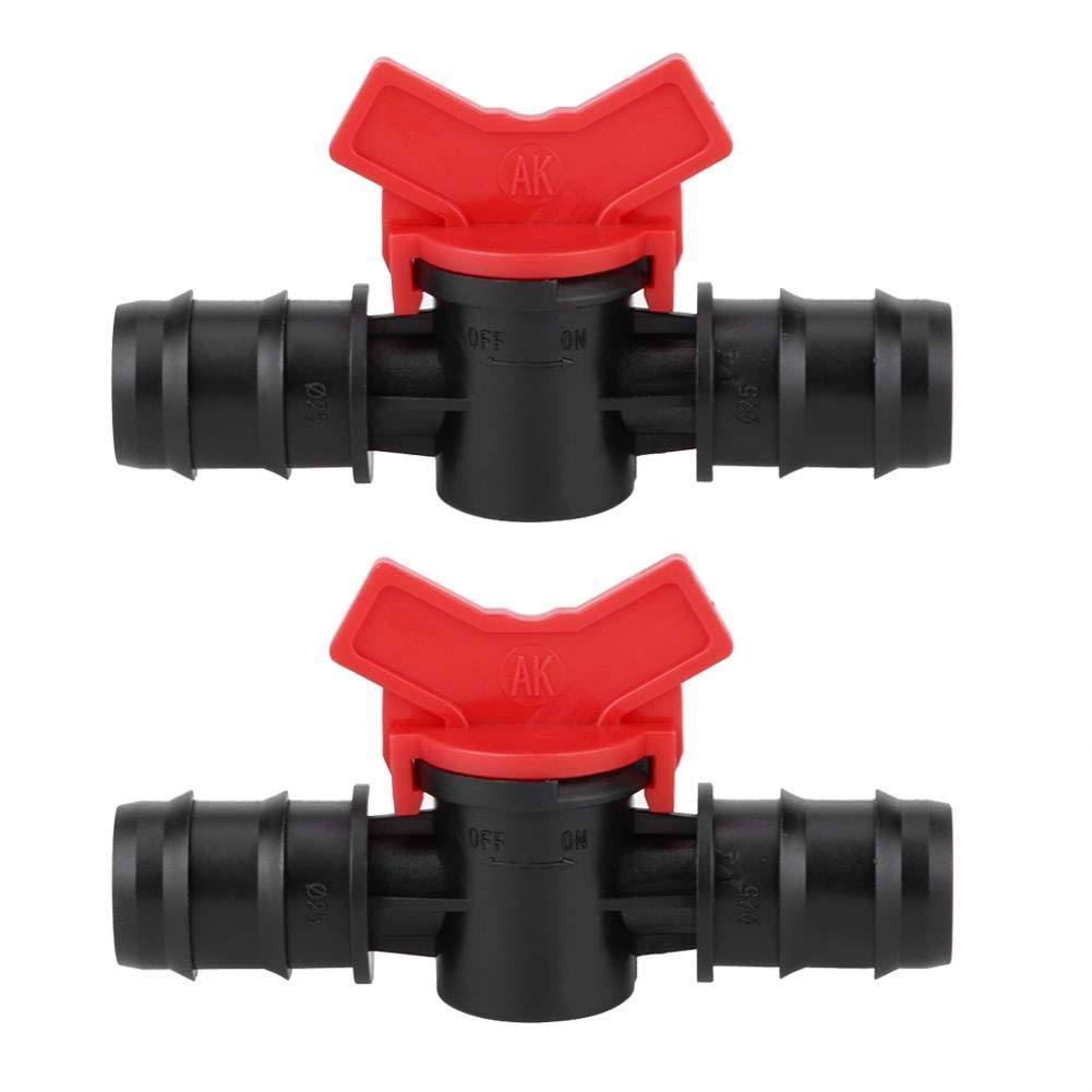 Zerodis 2PCS Aquarium Water Control Valve - Fish Tank Valve Switch, Hose Pipe Connector for Freshwater & Saltwater Tanks - Perfect for Water Flow Regulation and Tube Connections