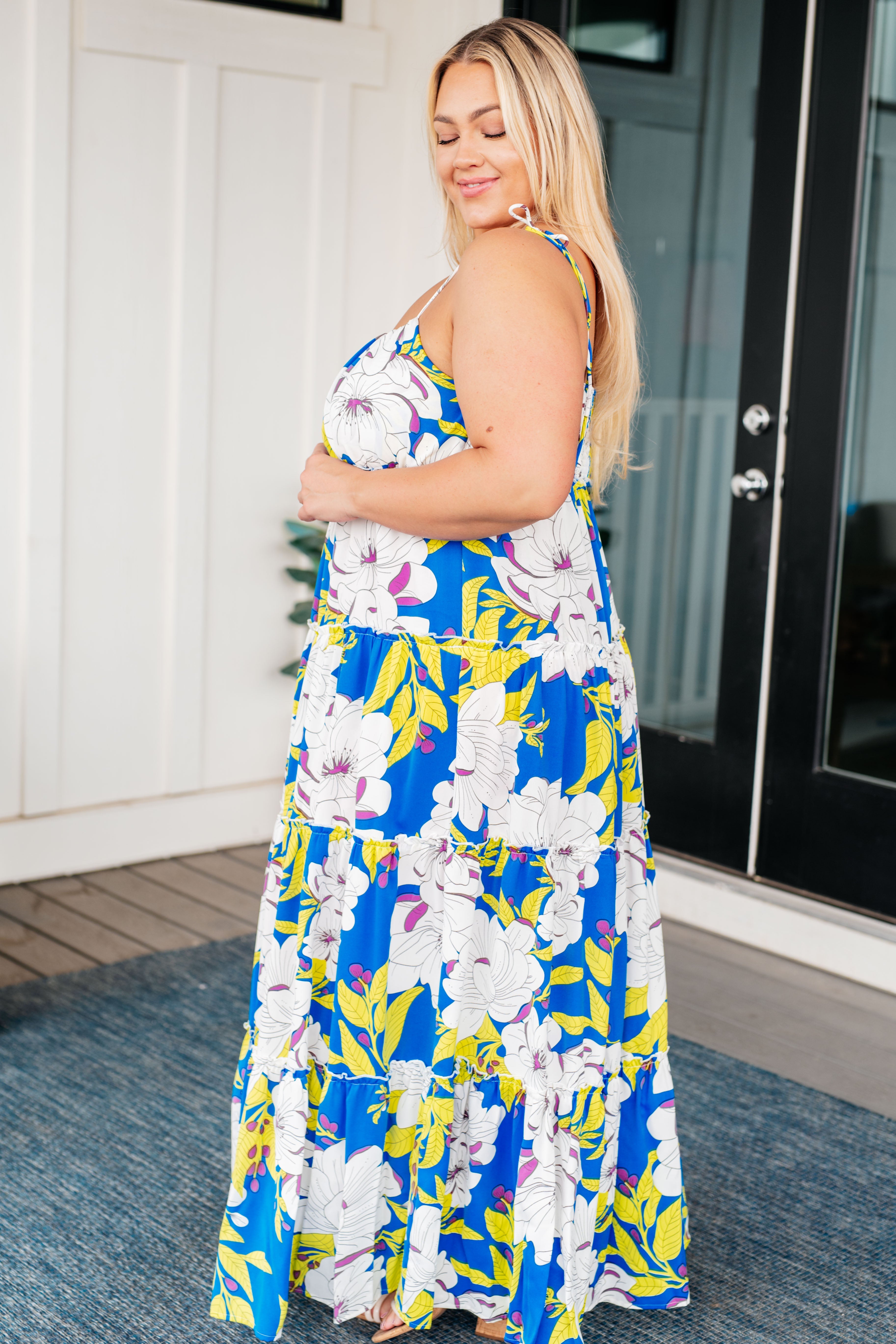Kori America Women's Permanent Holiday Tiered Dress - Elegant Party & Special Occasion Wear for Christmas, Thanksgiving & Festive Events
