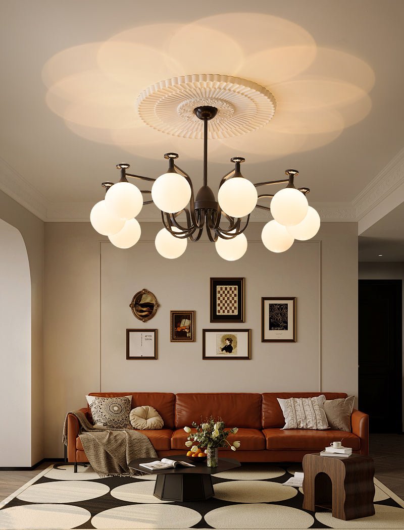 Isolde Crystal Chandelier - Elegant Modern Ceiling Light Fixture for Dining Room, Living Room & Bedroom | Perfect for Home Decor & Wedding Venues