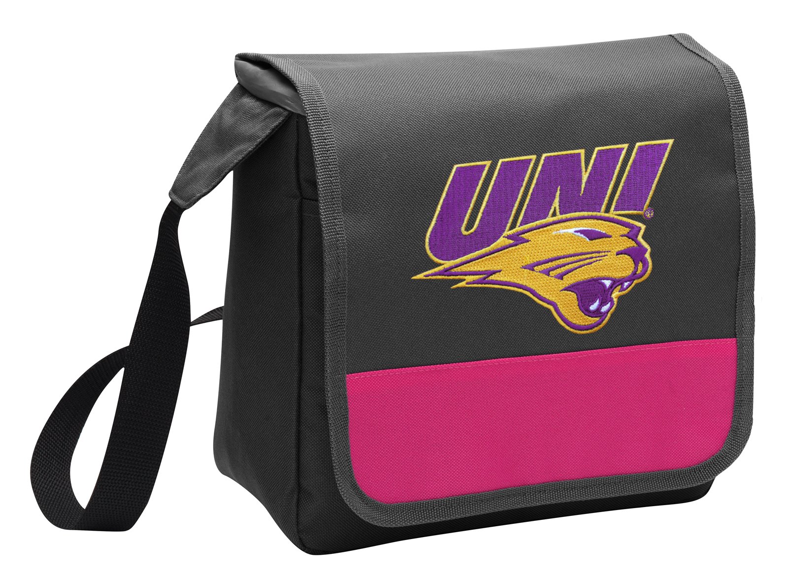 Broad Bay Cute UNI Panthers Insulated Lunch Bag - University of Northern Iowa Themed Lunch Box for School, Work & Picnics - Leakproof Cooler Bag for Kids & Adults