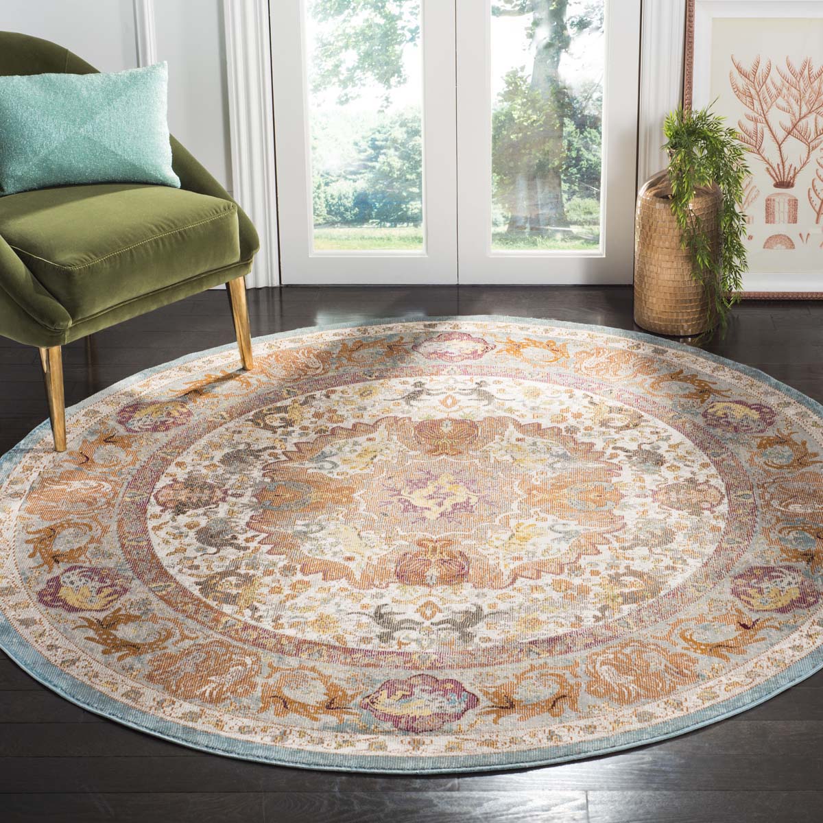Safavieh ARA120 Aria 120 Rug - Soft Modern Area Rug for Living Room, Bedroom, Dining Room - Non-Slip Comfortable Home Decor Carpet