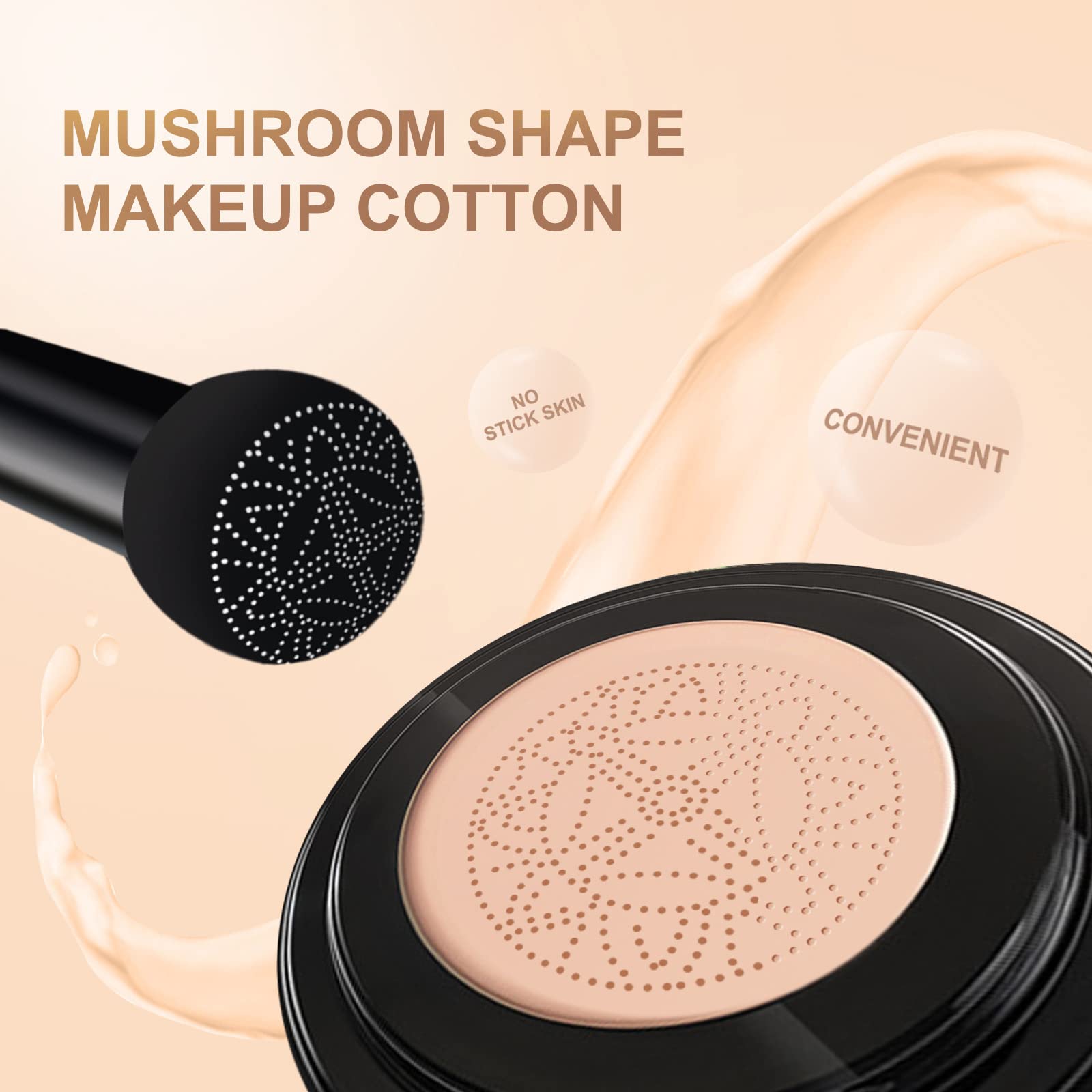 Cedar & Ash CC Cream - Air Cushion Foundation with Moisturizing Coverage | Perfect for Daily Makeup & On-The-Go Touch Ups