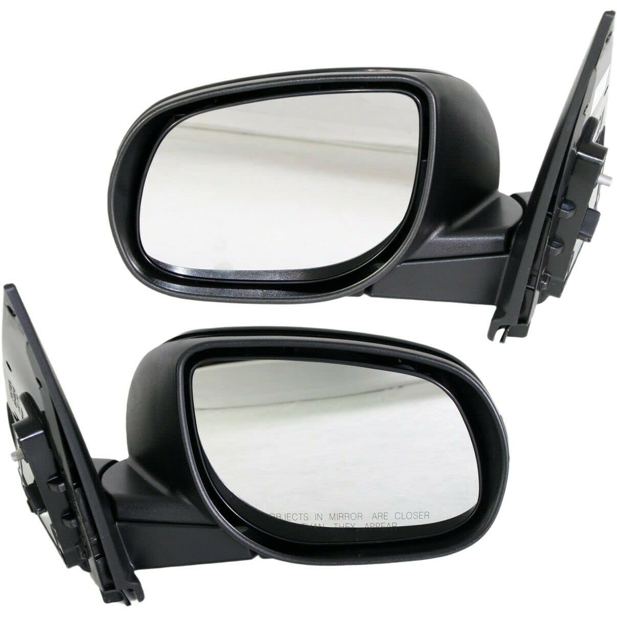 JXWNDPK Set of 2 - Power Heated Side Mirrors for 2010 Cars - Left & Right Side View Mirrors - Perfect for Winter Driving & Defrosting in Cold Weather