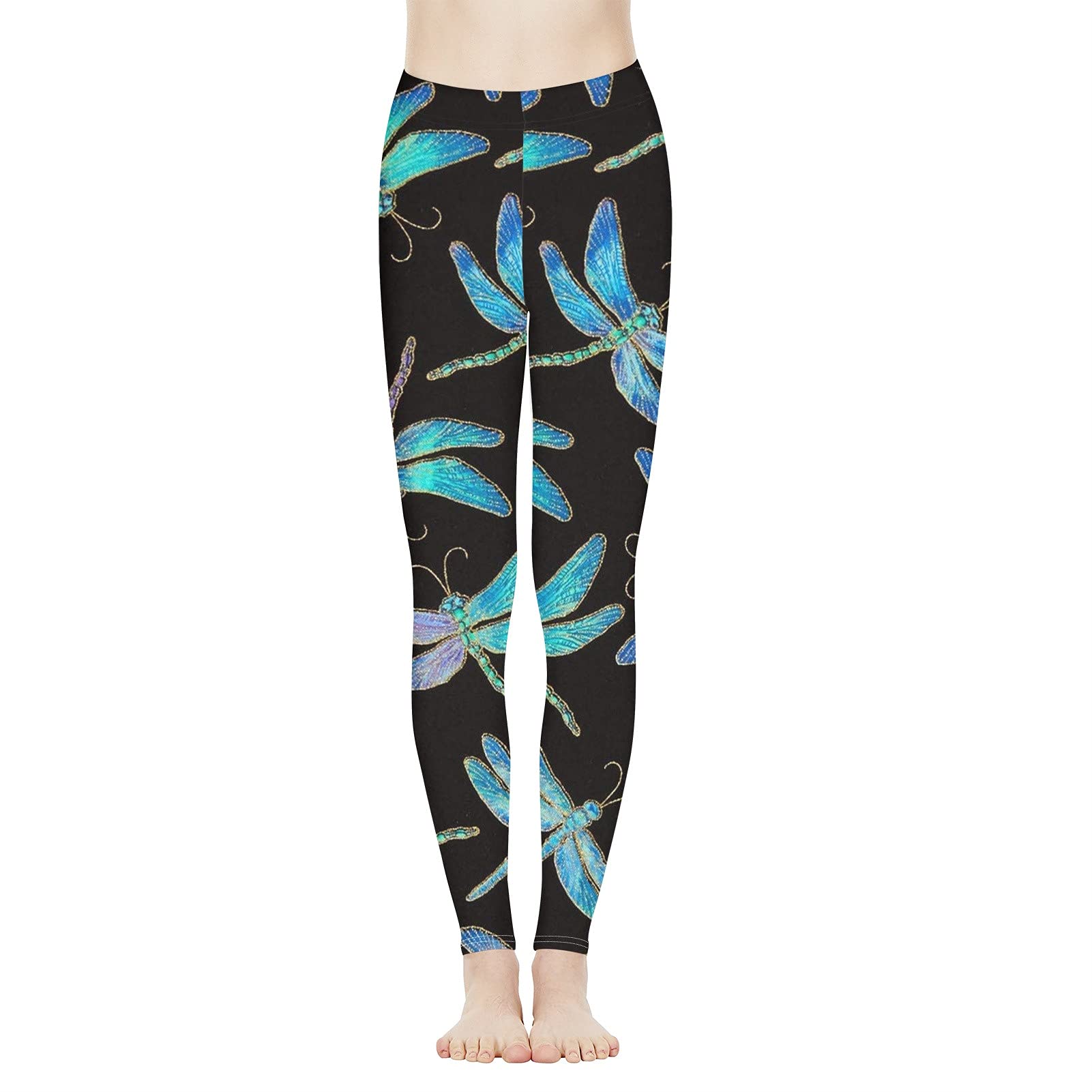 Frestree Women's Soft High Waisted Yoga Pants - Full Length Stretchy Workout Leggings for Running, Gym, Camping & Hiking | Comfortable Activewear for Yoga, Pilates & Lounge