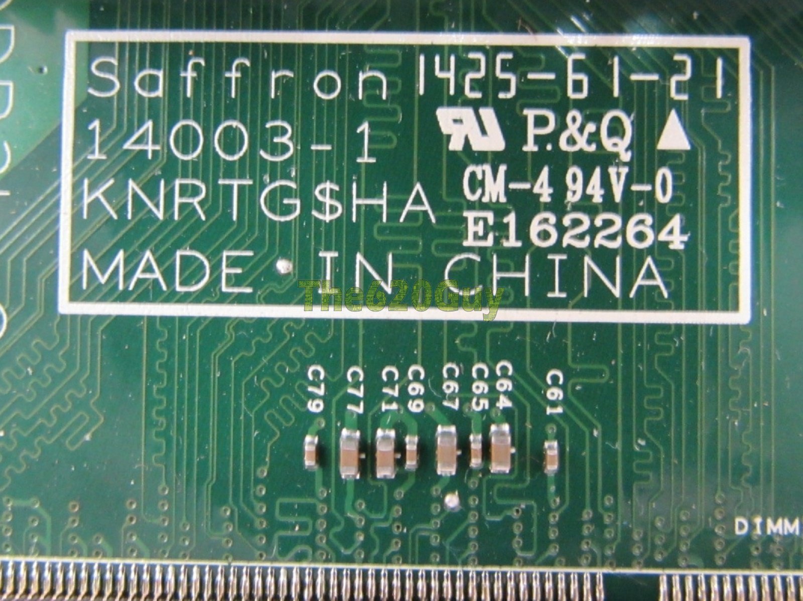 Dell Inspiron 3646 Motherboard KXN37 with Intel Celeron J1800 2.41GHz Processor & WiFi Card - Perfect for Desktop PC Upgrades, Repairs, and Home Office Use