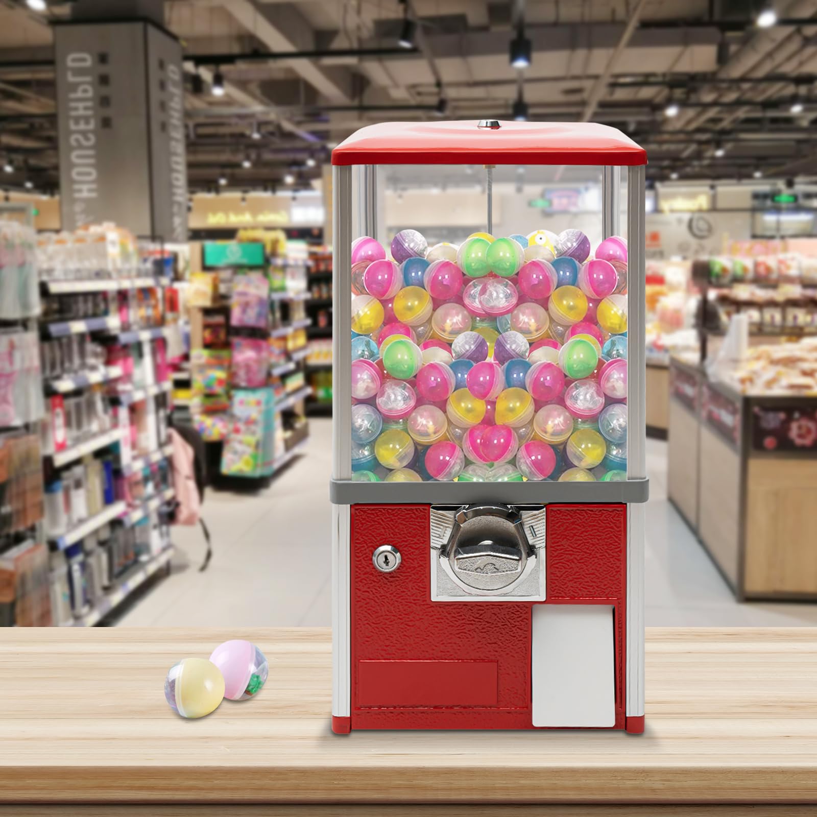 Commercial Gumball Vending Machine - 20.87