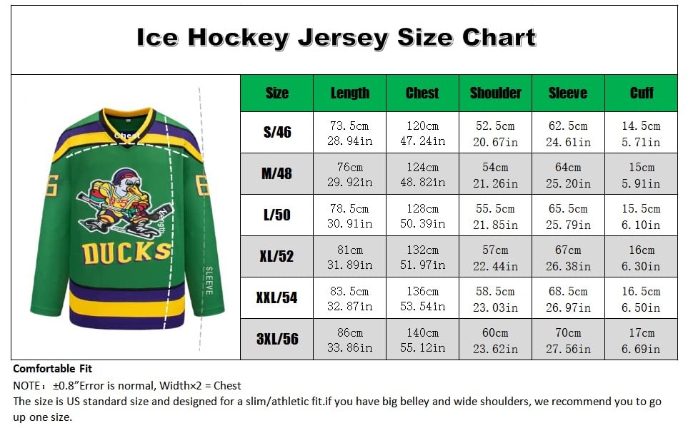 Official Mighty Ducks Movie Charlie Conway #96 Green & White Ice Hockey Jersey - Youth & Adult Sizes S-XXXL - Perfect for Games, Cosplay & Fan Events
