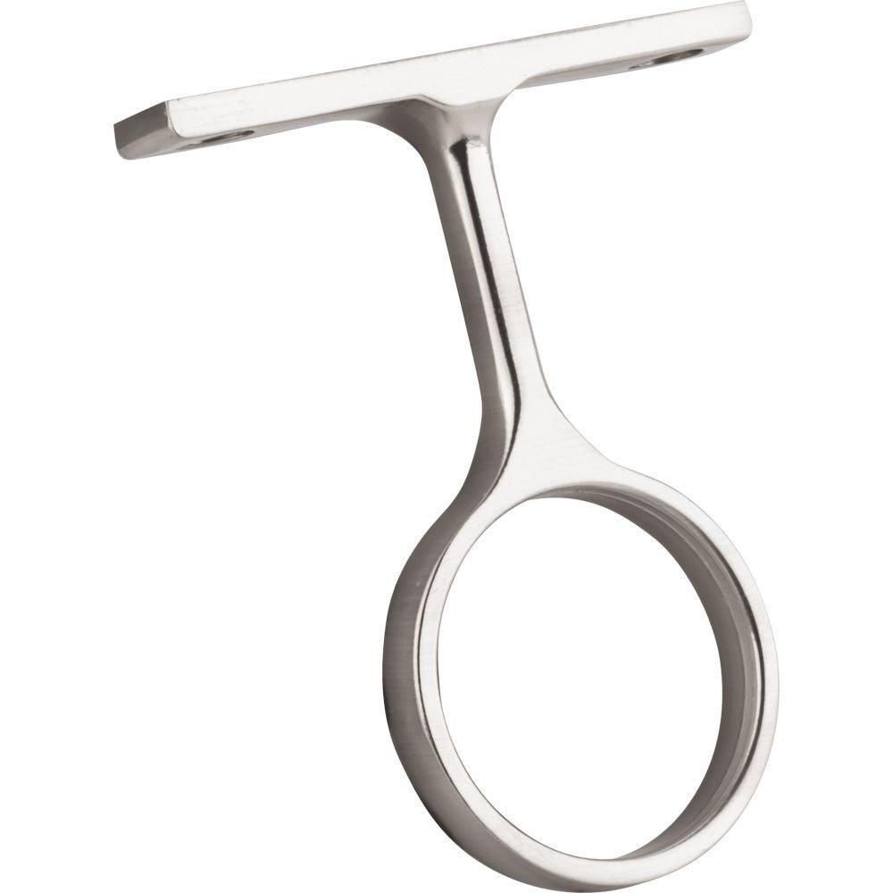 6-Pack Satin Nickel Closet Brackets for 1-1/4