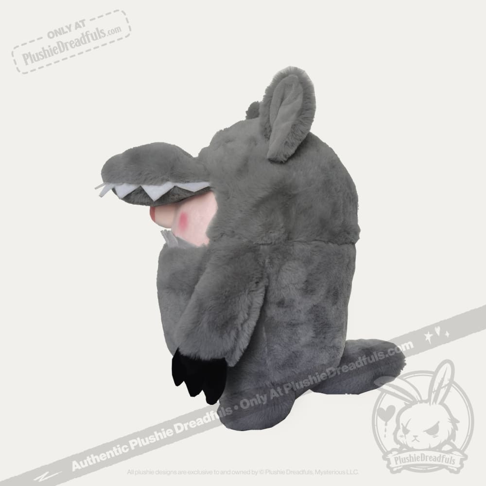 Plushie Dreadfuls Hannibal Lecter Plush Pig Stuffed Animal Toy - Cute Horror Collectible for Fans, Halloween Decor, and Movie-Themed Gifts