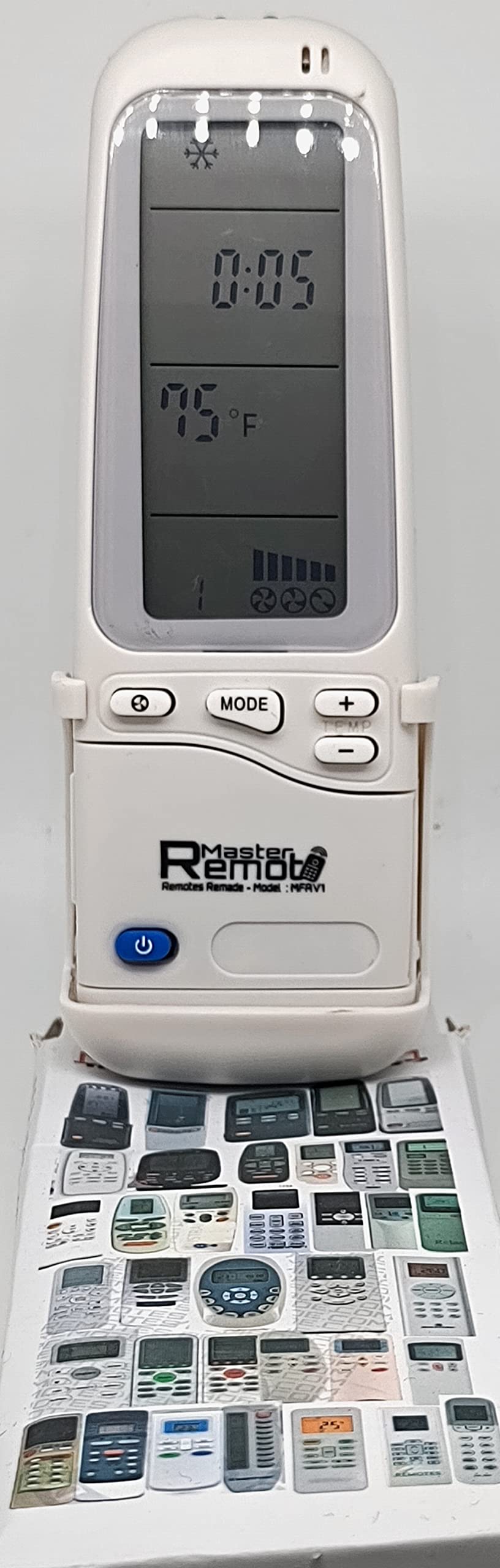 Universal Air Conditioner Remote Control Compatible with Airwell - Perfect for Home, Office, and Hotel Use