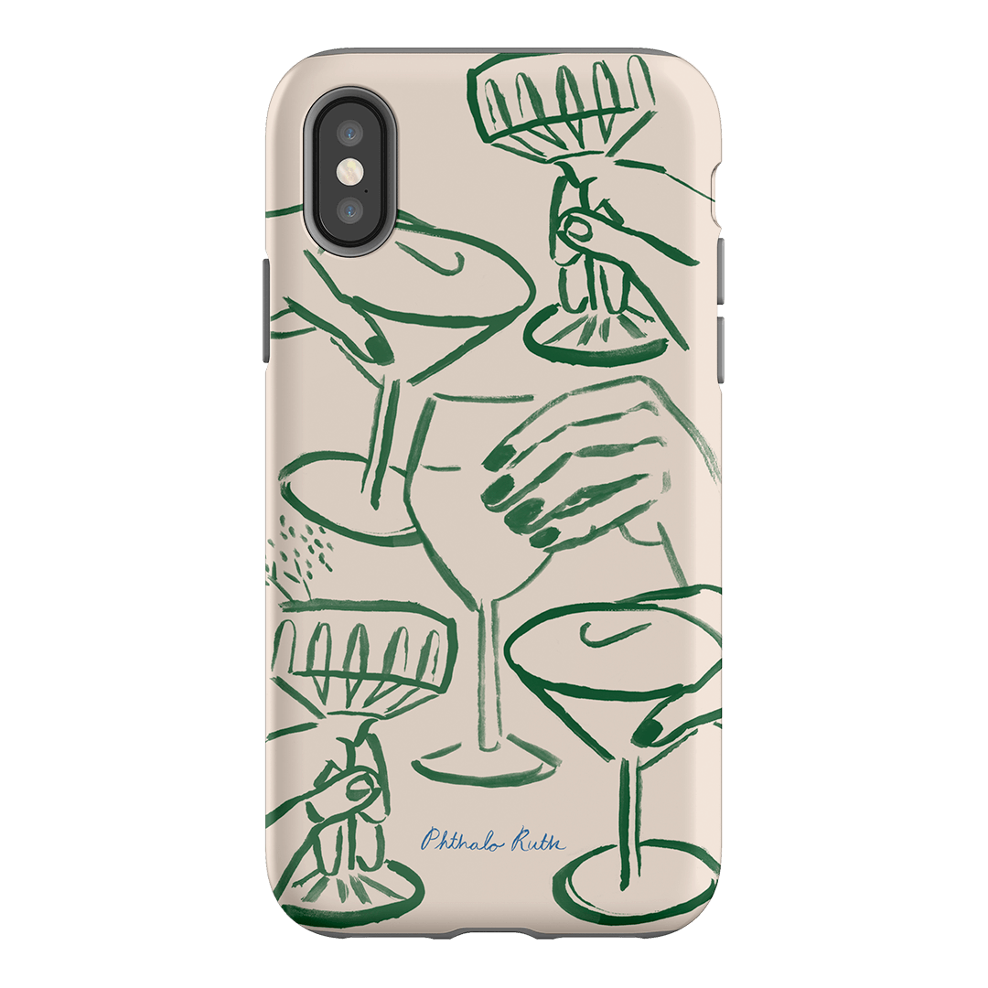 Cheers iPhone Case - Durable Protective Cover for iPhone 13/14/15 Pro Max - Perfect for Parties, Travel & Everyday Use