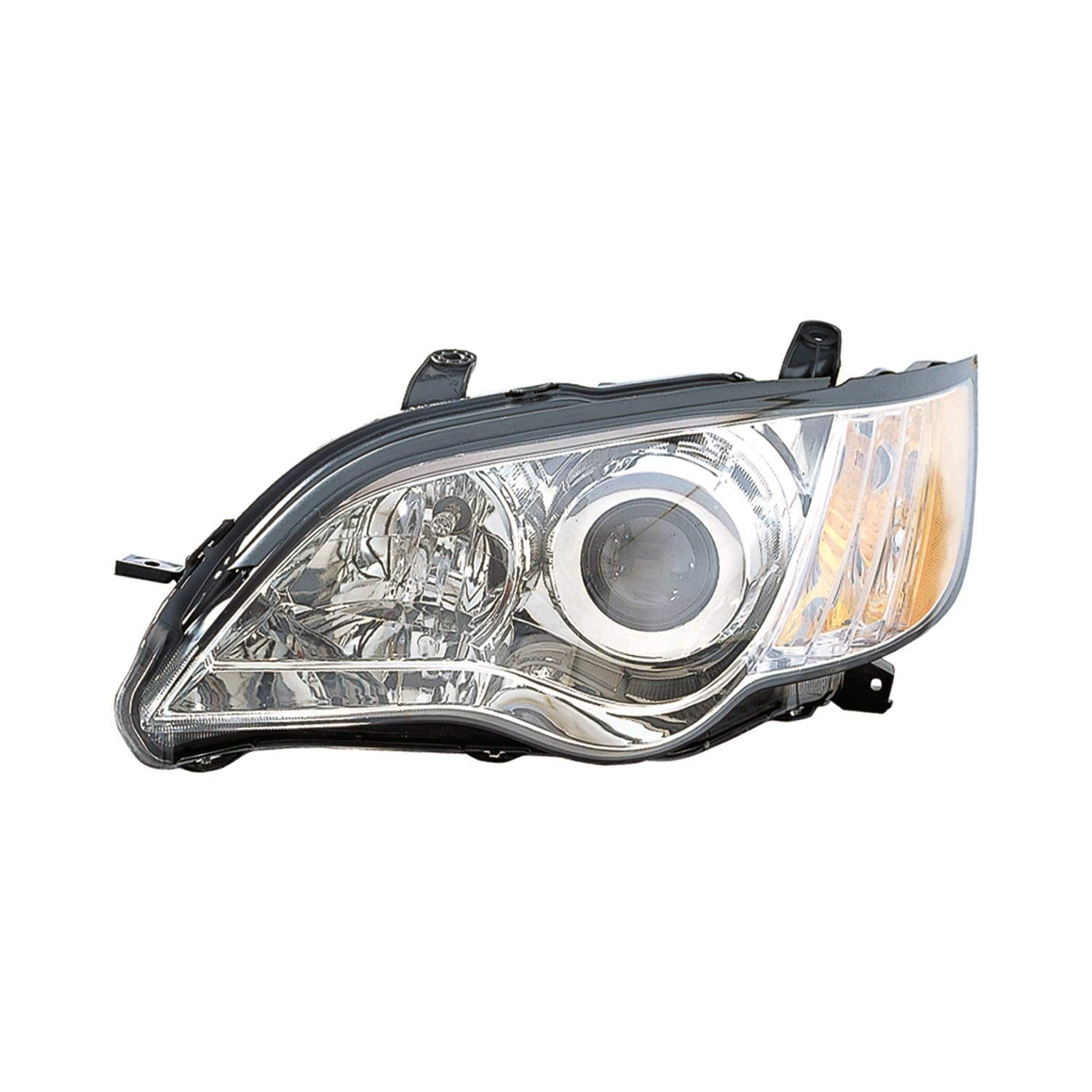OE Replacement Headlight Assembly for 2008-2009 Subaru Legacy - Left/Right Side - PartsLink #SU2502130 - Perfect for Night Driving & Foggy Conditions