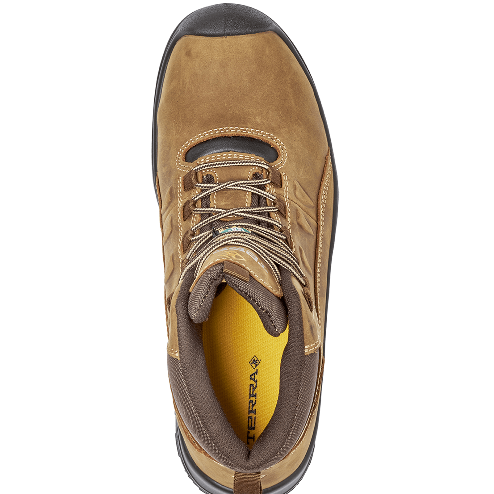 Findlay 6 Inch Waterproof Composite Toe Work Boots for Men - Brown Safety Shoes for Construction, Warehouse & Outdoor Work