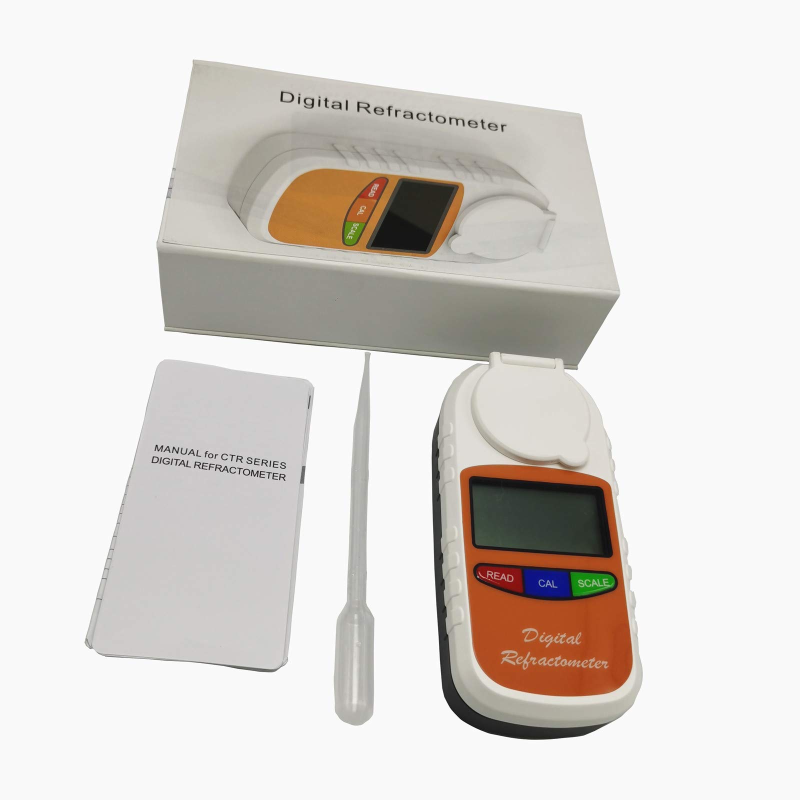 Digital Refractometer for Ethylene Glycol & Propylene Glycol - Pocket Antifreeze Tester with ATC for Engine Coolant, Automotive Maintenance & HVAC Systems
