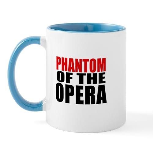 White/Blue Inside - Phantom Of The Opera Mug