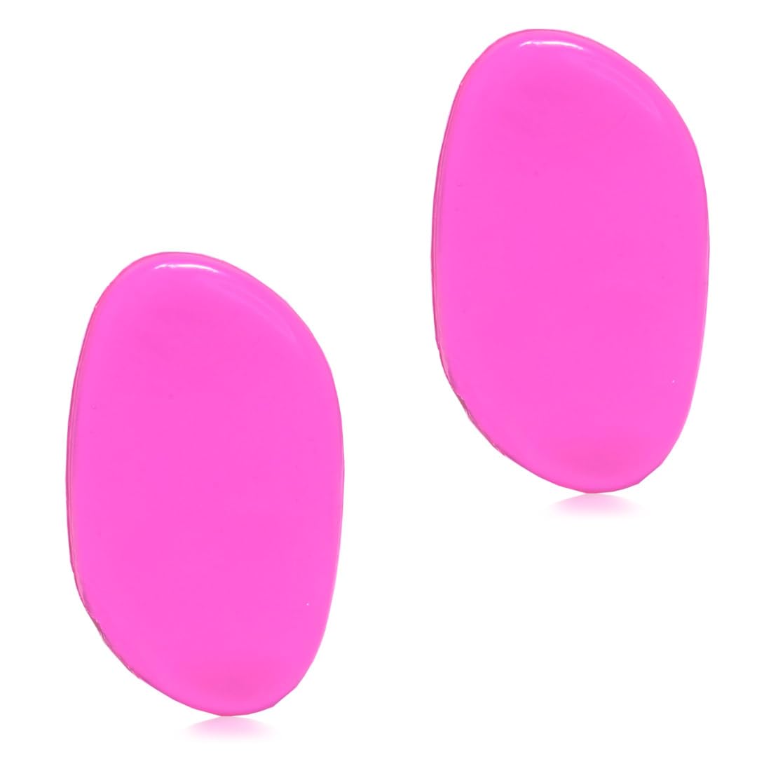 Washable Silicone Sponge Jelly Applicator for Cream Gel Foundation - Reusable Face Silisponge Makeup Blender (2PCS, Red) - Perfect for Flawless Foundation Application & Travel Beauty Essentials
