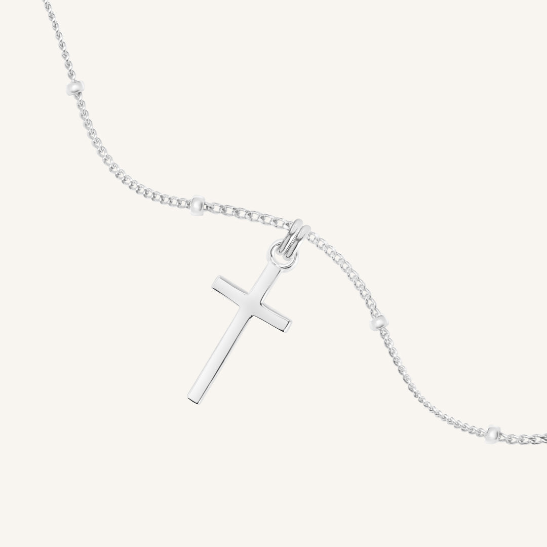 Stunning Cross Necklace for Women & Men - Elegant Religious Jewelry Gift for Baptism, Confirmation, or Everyday Wear