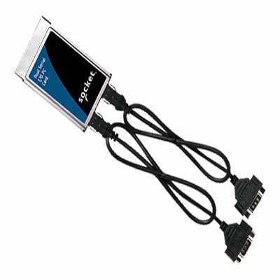 B&B Electronics SL0703-081 Dual Port RS-232 Serial Adapter PC Card - High Speed Data Transfer for Industrial Automation & POS Systems