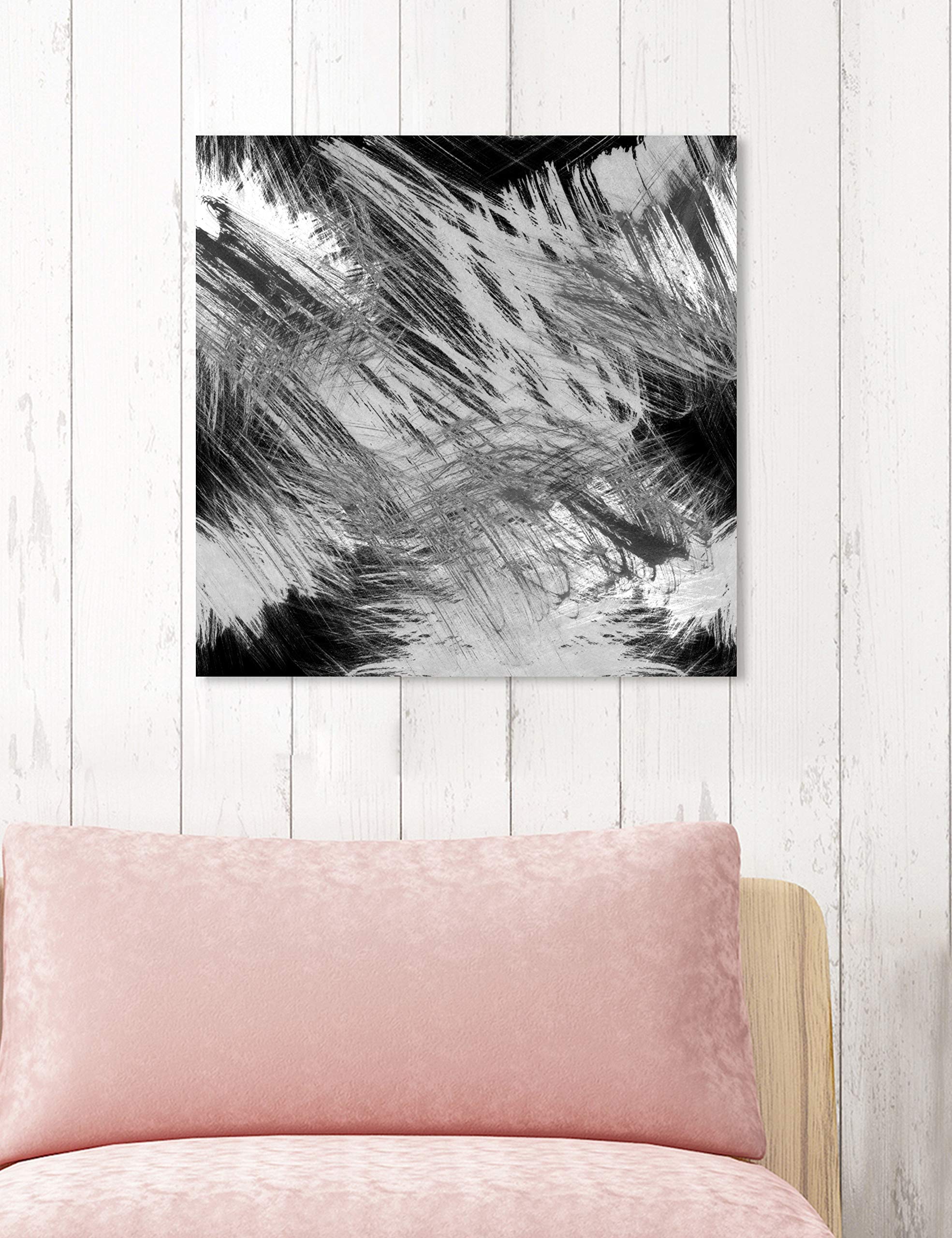 Licorice Abstract Wall Art Canvas Print by Oliver Gal Artist Co. - Modern Home Decor for Living Room, Bedroom & Office