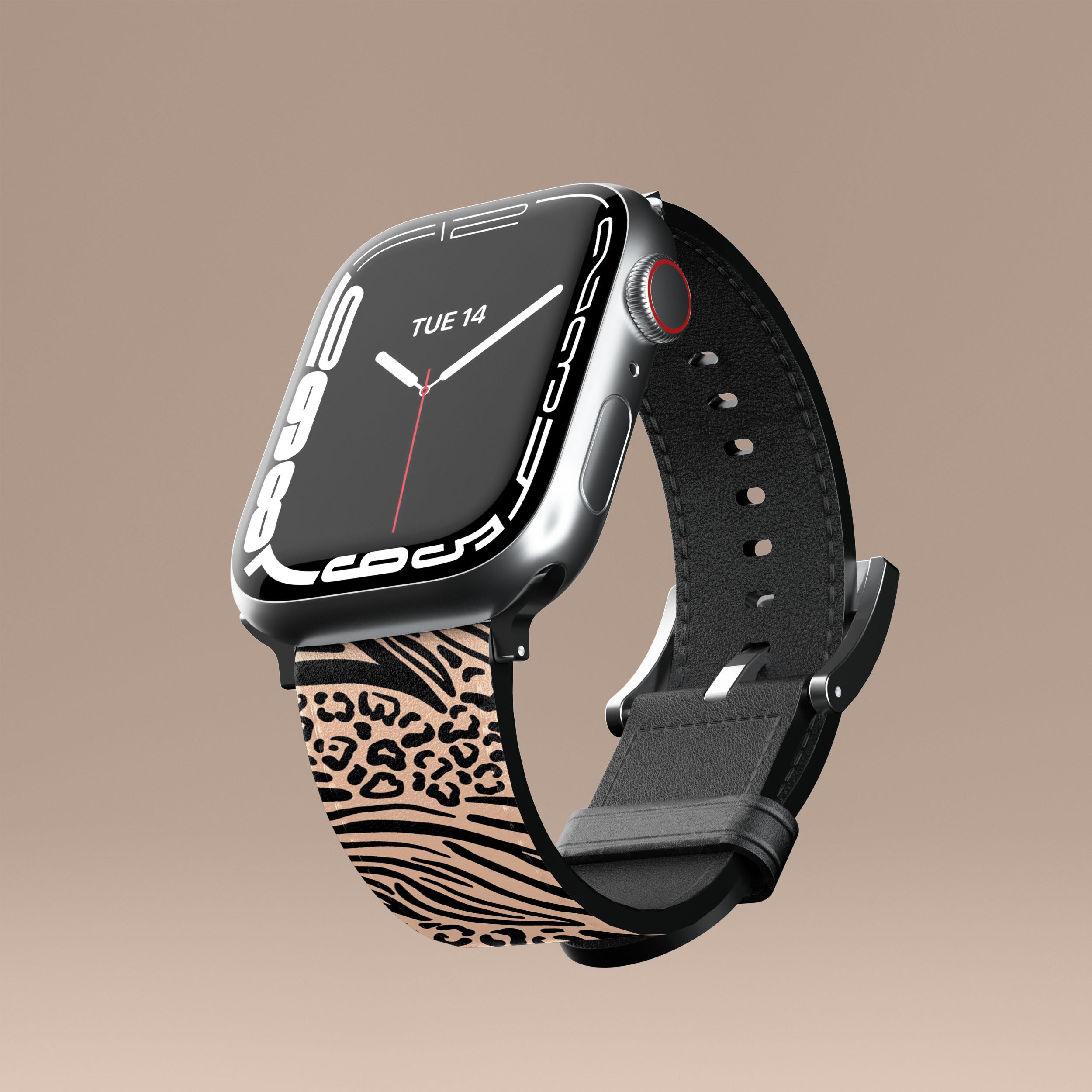 Premium Zebra Print Apple Watch Band - Stylish & Durable Replacement Strap for Apple Watch Series 1-9 - Perfect for Workouts, Fashion & Everyday Wear