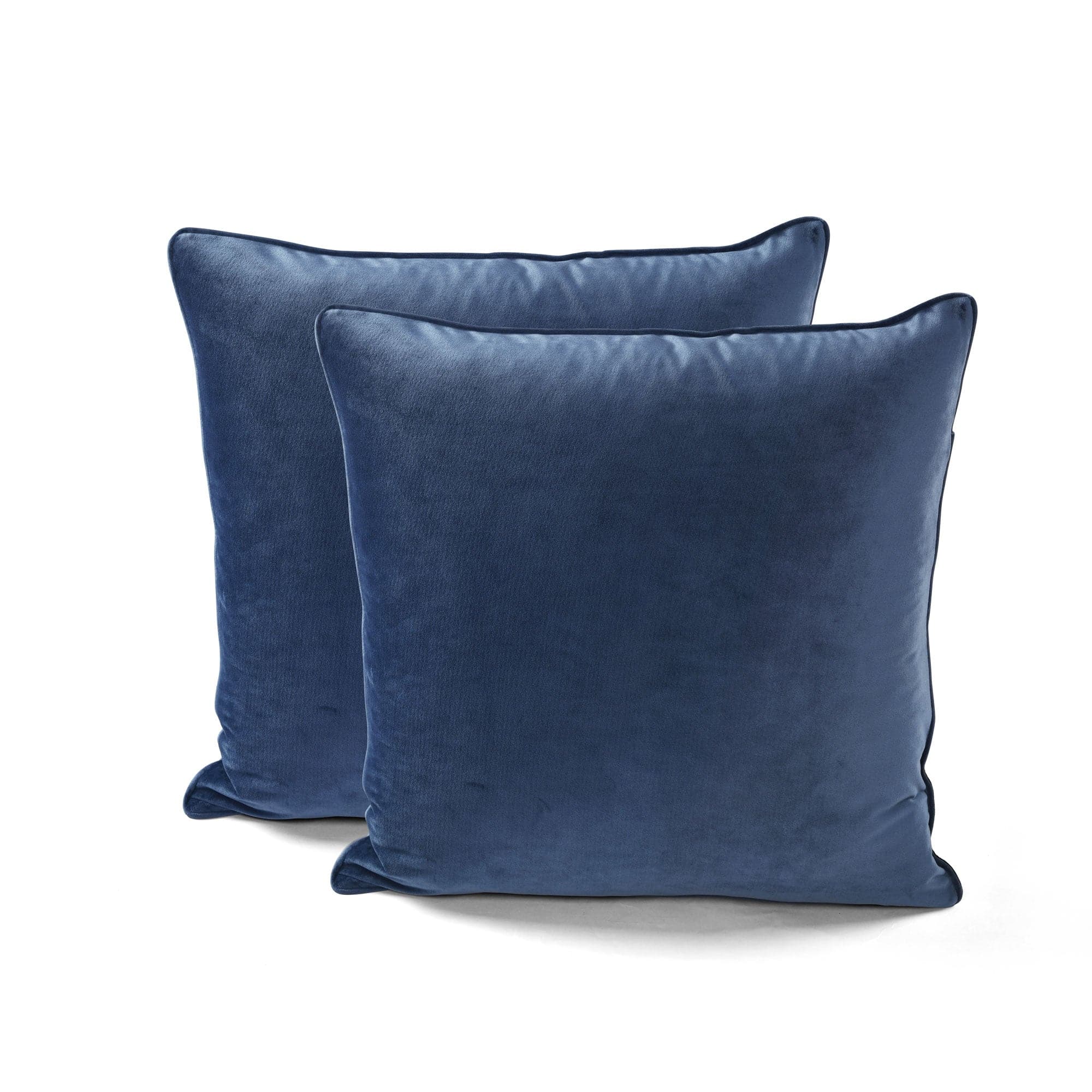 Luxury Velvet Decorative Pillow Covers 2-Pack Set - Soft & Stylish Home Decor for Sofa, Bed, Couch - Perfect for Living Room, Bedroom, Nursery