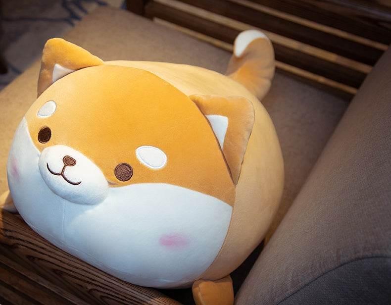 Giant Kawaii Corgi Plush Toy - Extra Large Fluffy Stuffed Animal Dog for Kids & Adults | Perfect for Cuddling, Home Decor, and Gift Giving