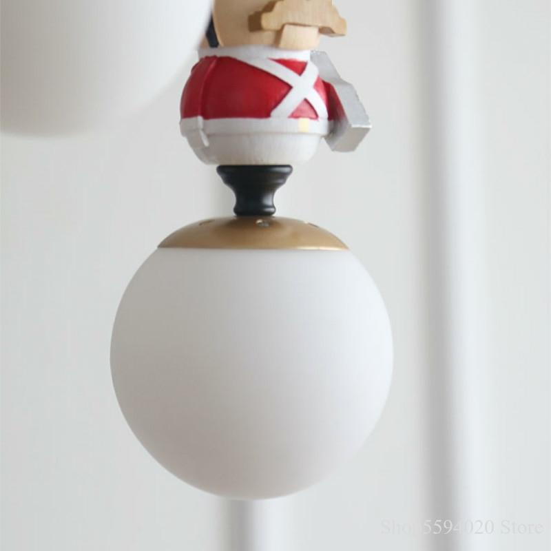 Military-Themed Pendant Lighting for Kids Room - Army Soldier Decor, Boys Bedroom Ceiling Light Fixture - Perfect for Nursery, Playroom & Themed Bedrooms