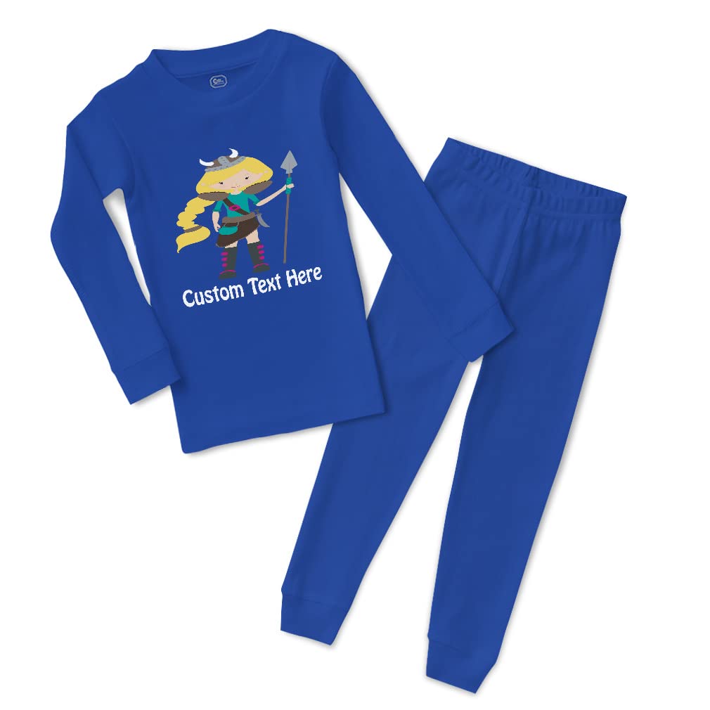Custom Cotton Toddler Pajamas for Boys & Girls - Dragon Defender Character Print - Snug Fit Sleepwear for Kids - Perfect for Bedtime, Lounging & Family Movie Nights