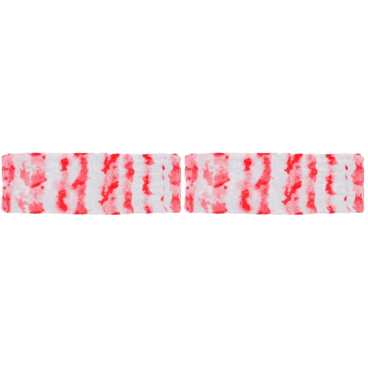 NOLITOY 2 Pack Halloween Creepy Fabric Drape - Scary Zombie Costume Accessories & Spooky Bathroom Decor - Bloody Gauze Cloth for Haunted House, Party Decorations & Horror Movie Props