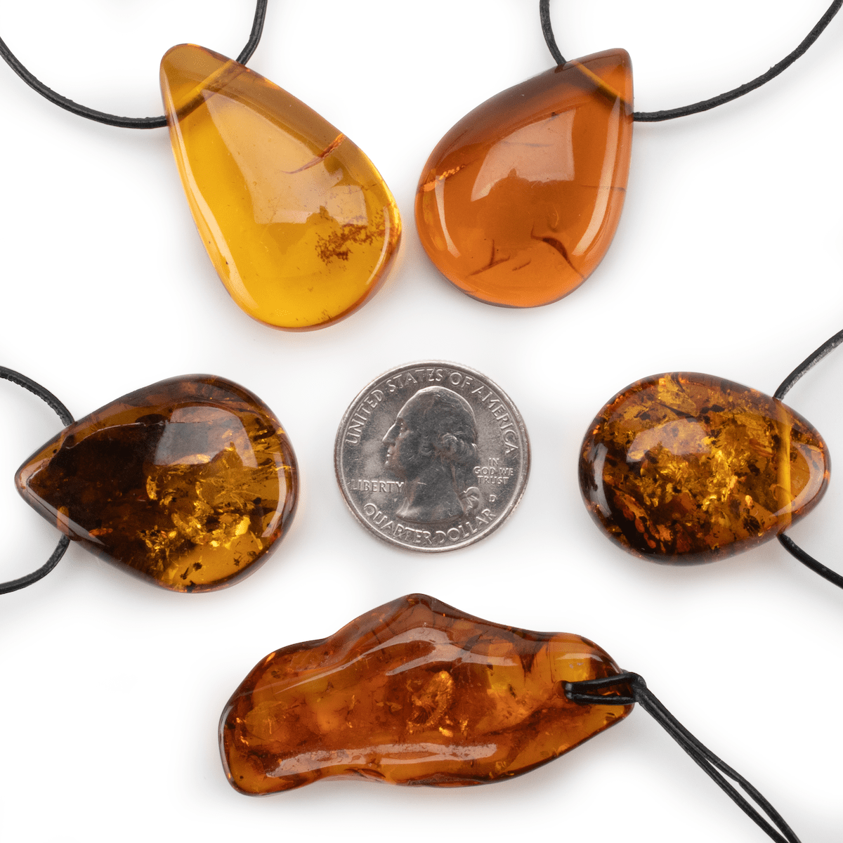 AMBN200 Baltic Amber Necklace - Natural Teething Relief for Babies & Kids - Perfect for Soothing Sore Gums, Stylish Jewelry Gift for Moms