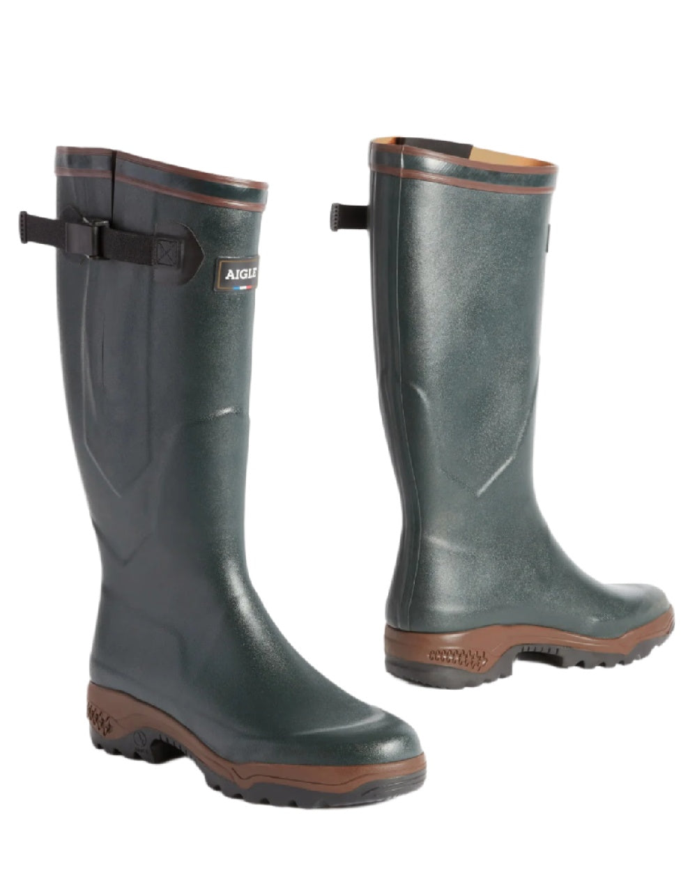 Aigle Parcours 2 Vario Waterproof Wellington Boots for Men & Women - Comfortable Rubber Rain Boots for Gardening, Hiking & Outdoor Activities