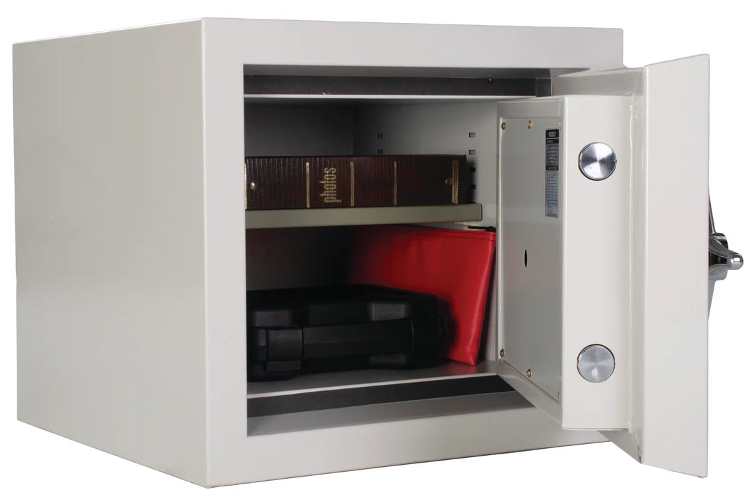 FireKing KF1114 1WHE 1-Hour Fireproof Safe Box - Secure Documents, Cash & Valuables for Home or Office Protection