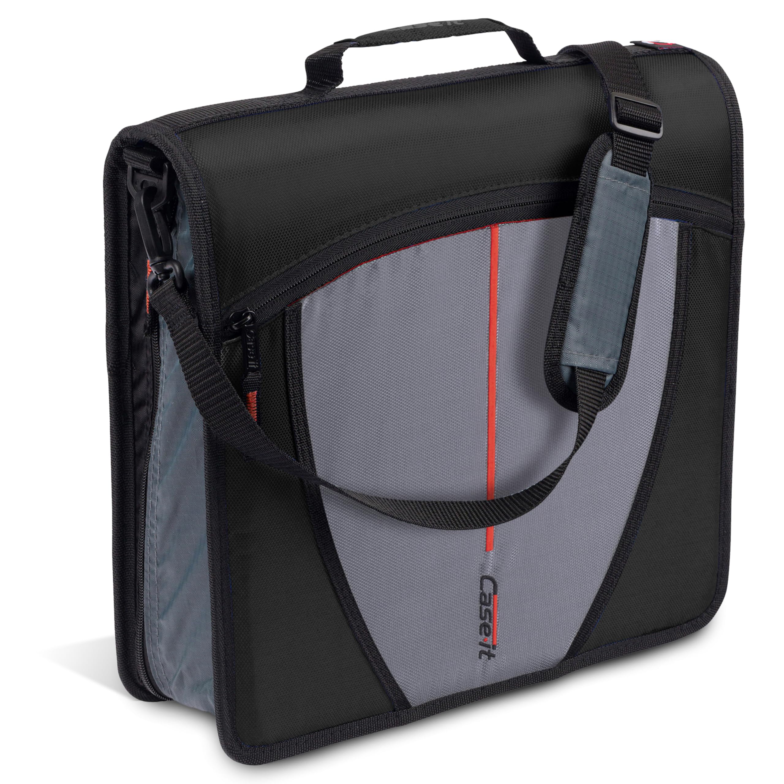 Case-it Mighty Zip Tab Zipper Binder - 3