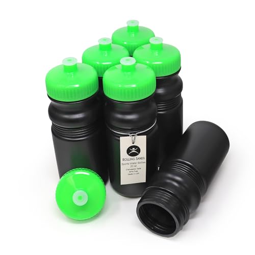 Black Bottles/Bright Lime Green