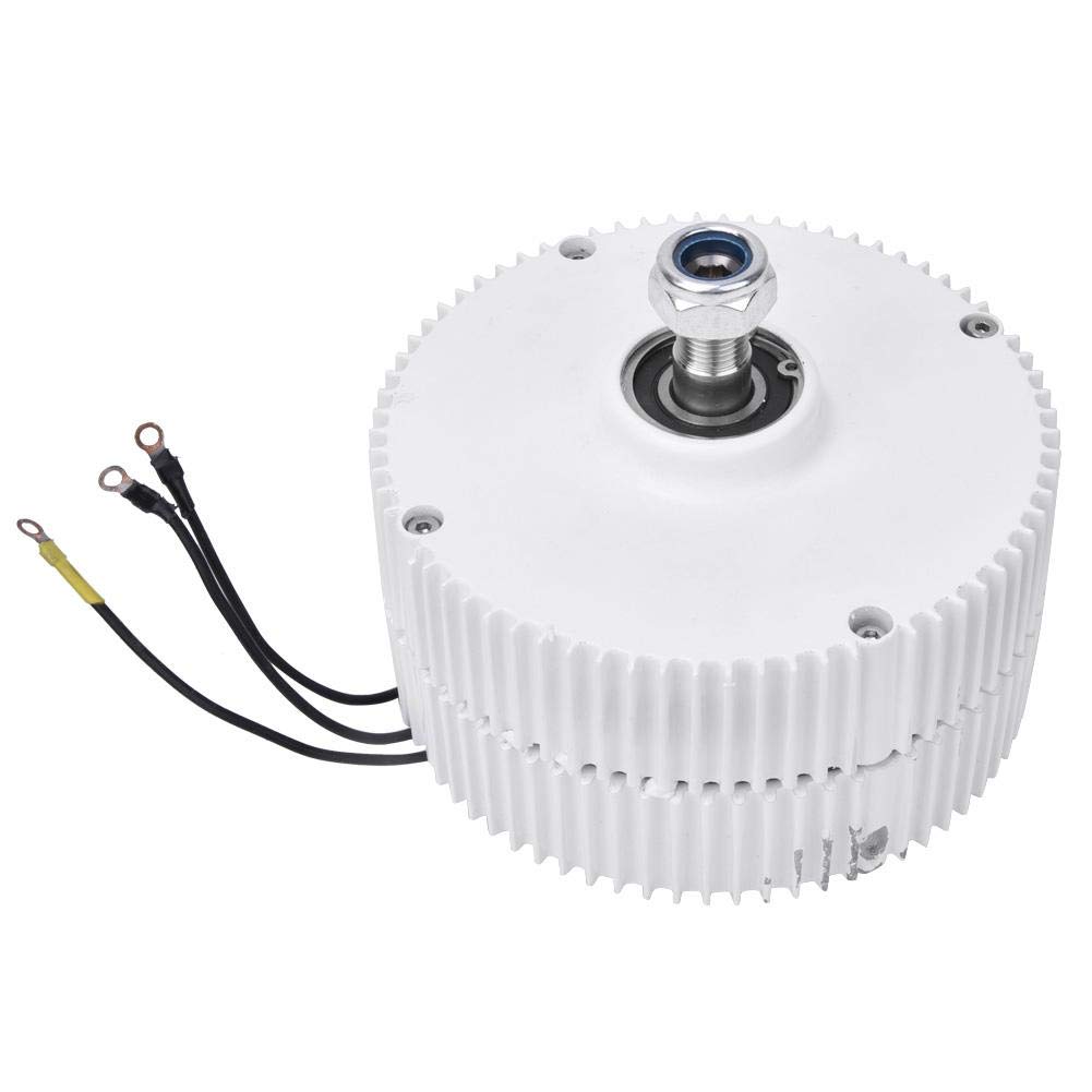 12V/24V 3-Phase Permanent Magnet Generator Wind Turbine Alternator - 750RPM Synchronous Motor for DIY Wind Power System (NE-300 Model) - Perfect for Off-Grid Energy, Home Wind Turbines & Renewable Power Projects