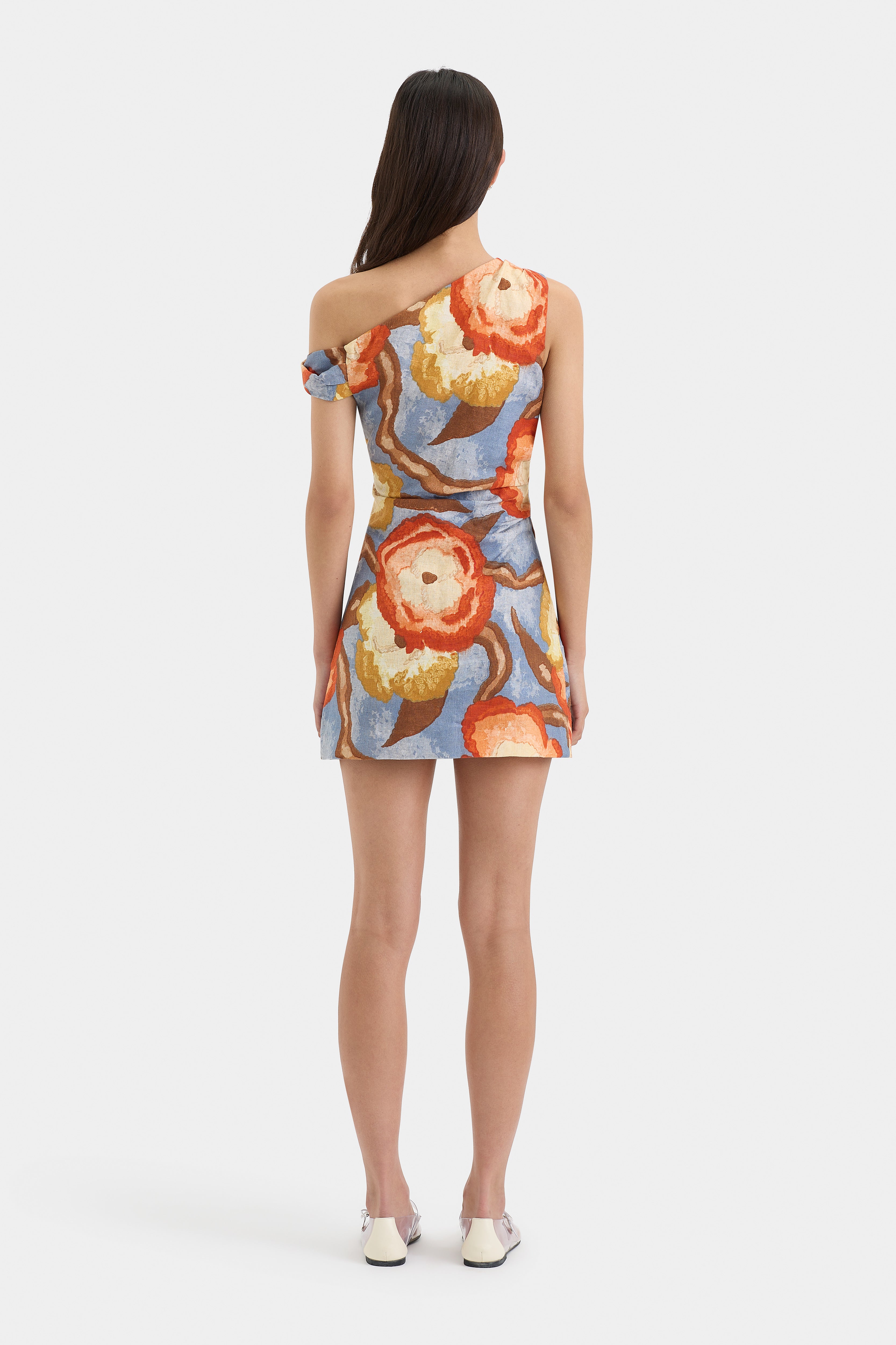 Avery Twist Mini Dress - Flowy Summer Dress for Women, Casual & Party Wear, Perfect for Beach, Vacation & Date Night