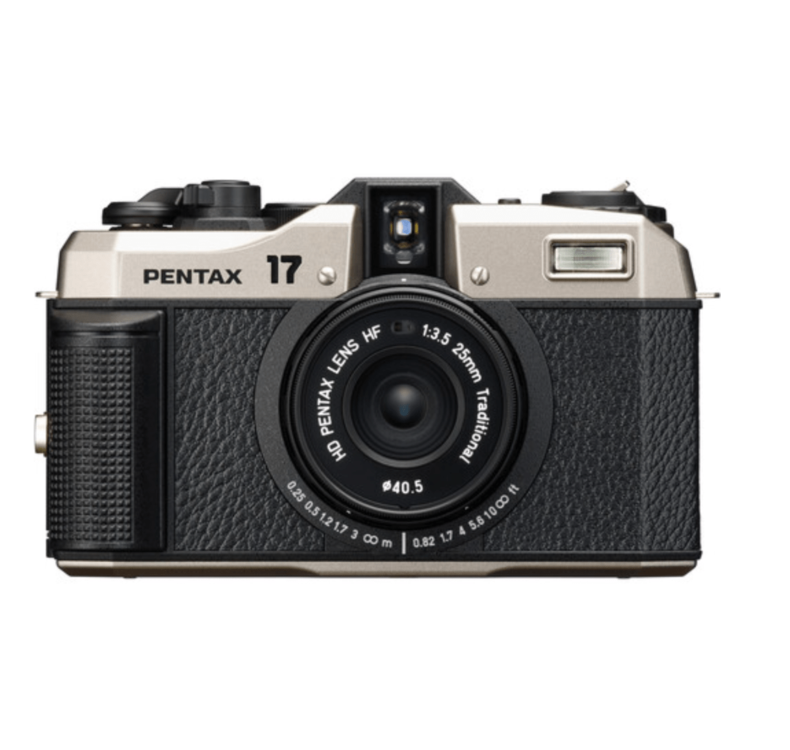 Pentax 17 Film Camera - Vintage Style 35mm Point & Shoot Camera for Travel, Street Photography & Everyday Use