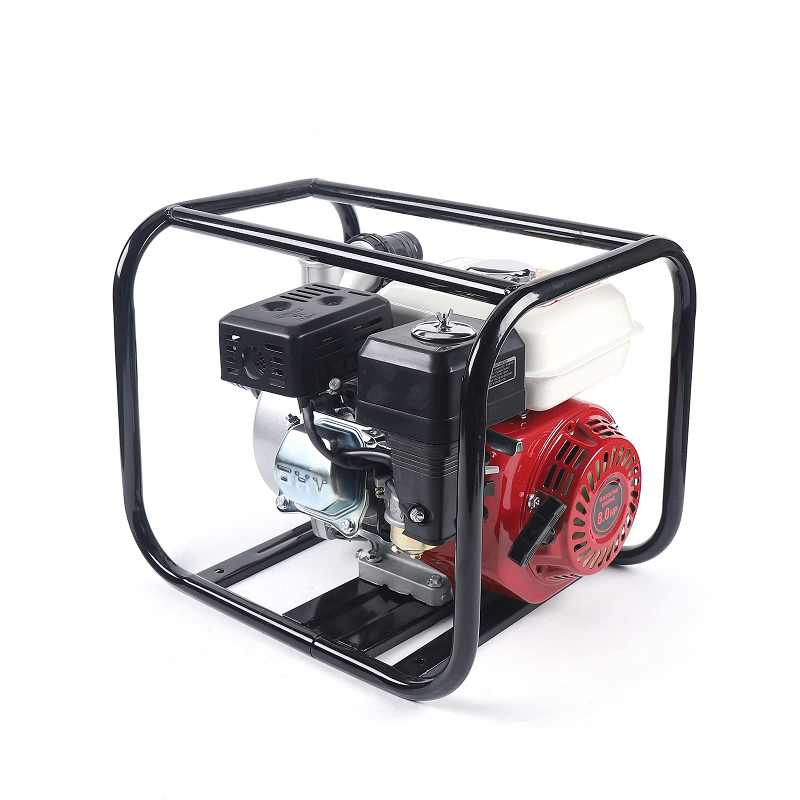 2-Inch Portable Gasoline Water Pump 6.5HP High Pressure Lightweight Petrol Transfer Pump for Irrigation, Pool, Landscaping, Gardening | Perfect for Farm, Construction, Flood Control & Emergency Water Drainage