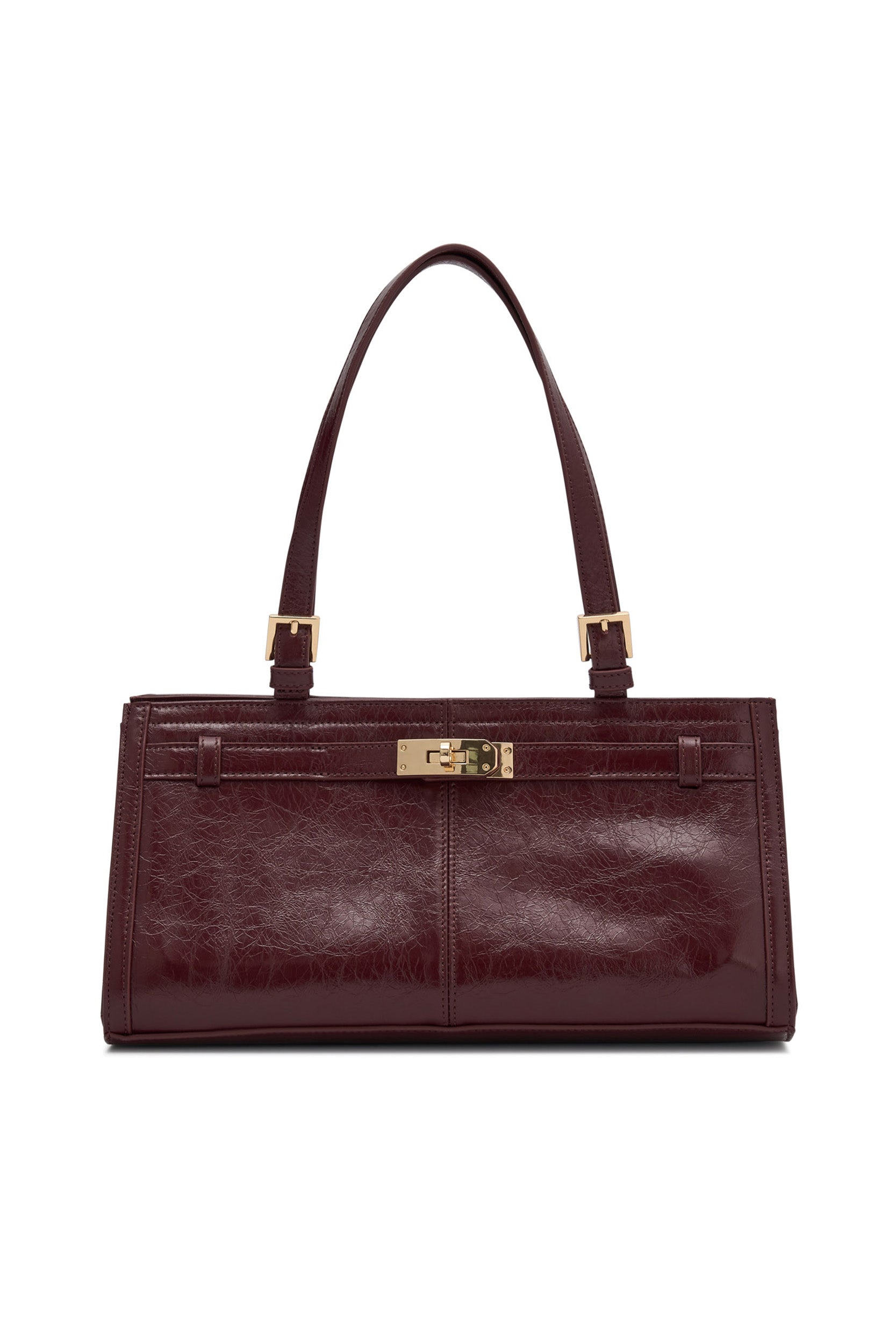Luna Burgundy Crossbody Bag for Women - Stylish Leather Purse for Everyday Use, Work, and Travel | Fashionable Shoulder Bag with Adjustable Strap