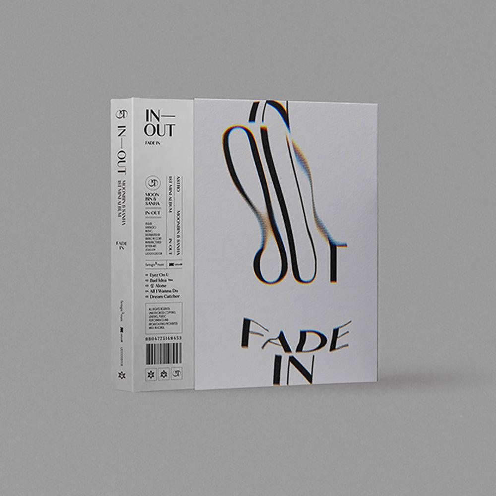MOONBIN & SANHA 1ST MINI ALBUM 'IN OUT' - K-POP CD with Photobook & Poster - Perfect for K-POP Fans, Collectors and Gift Giving
