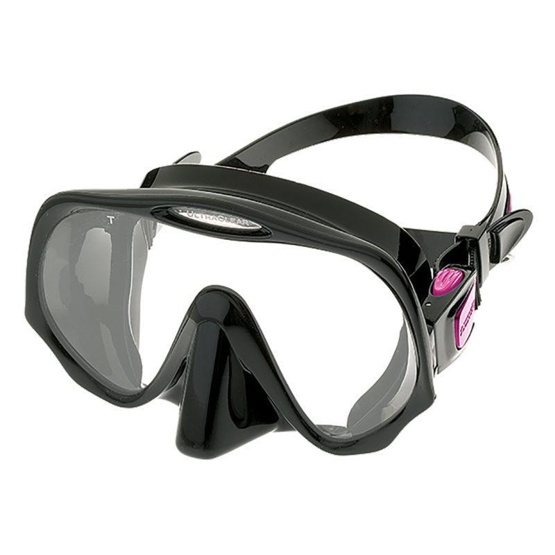 Atomic Aquatics Frameless Dive Mask - Lightweight Snorkeling & Scuba Mask for Clear Underwater Vision - Perfect for Ocean Adventures, Pool Training, and Marine Exploration