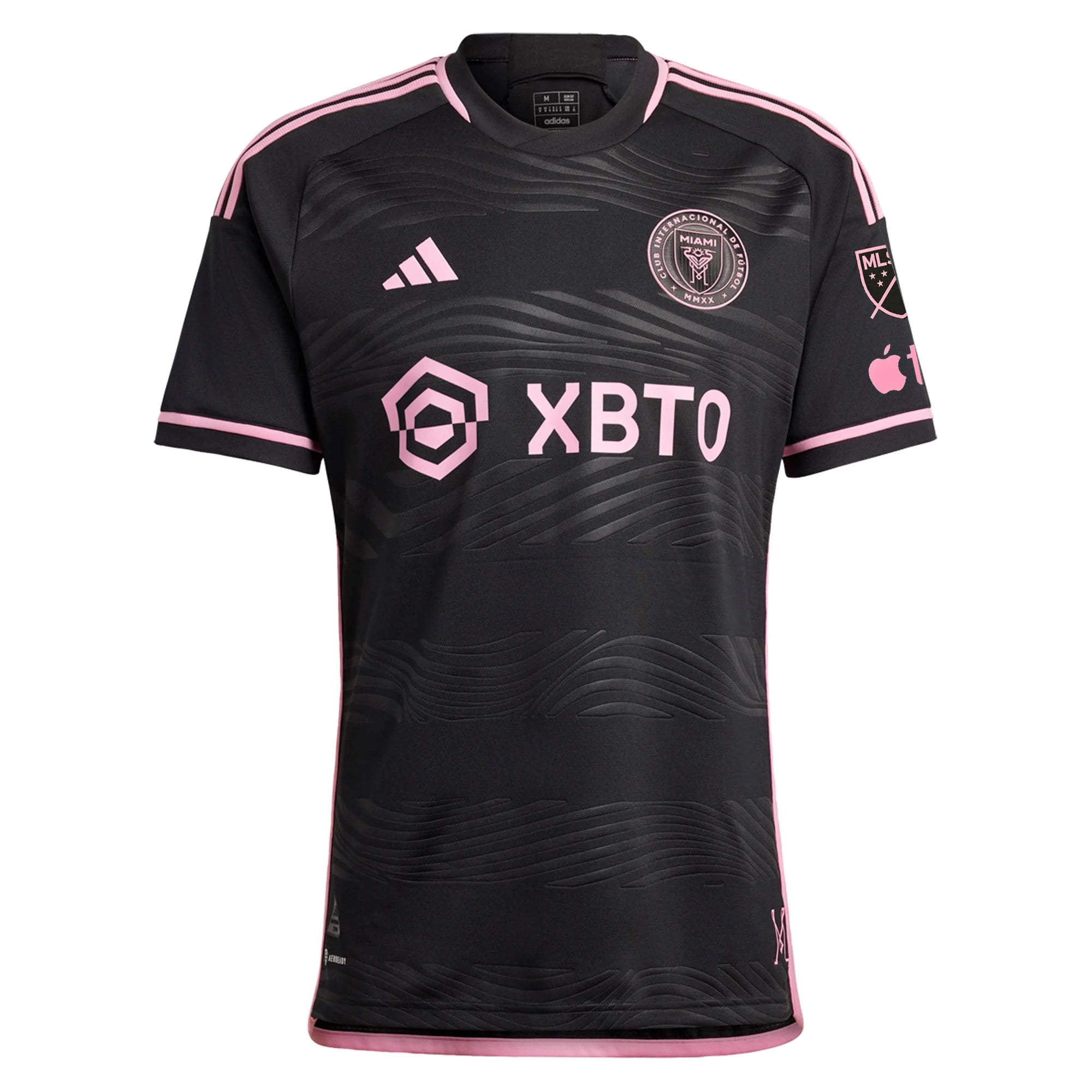 Adidas Inter Miami CF DeAndre Yedlin Authentic Away Jersey 2023-2024 - Black & Pink with MLS Patches - Official Player Version Soccer Shirt for Fans & Collectors - Perfect for Matchdays, Gifts & Sports Events